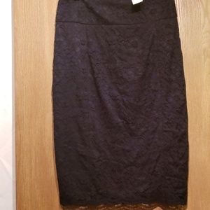 Express lace skirt